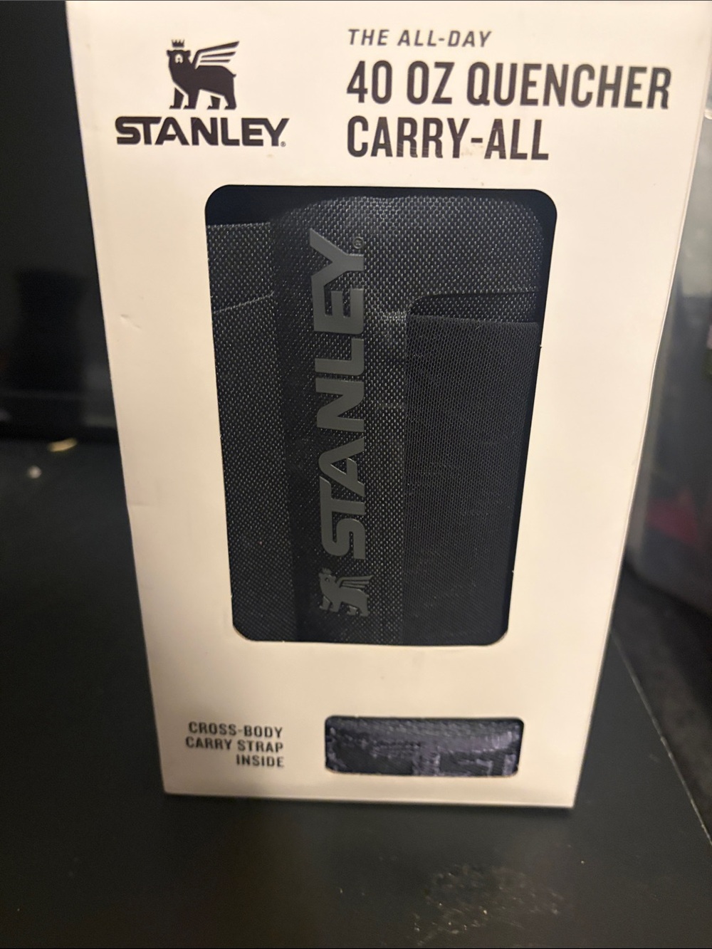 Stanley Black 40 oz Quencher Carry-All Crossbody Bag